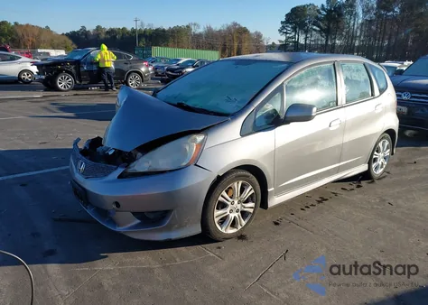 2010 Honda Fit Sport из США, поврежденный, VIN JHMGE8H42AS000978